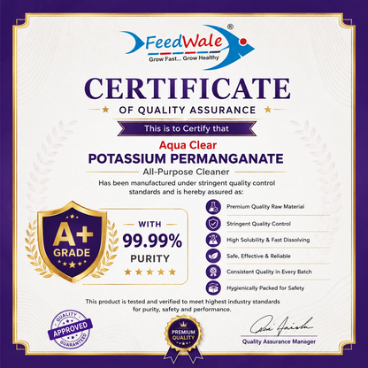 Potassium Permangnate KMnO4 1Kg 99.99% Pure by FeedWale