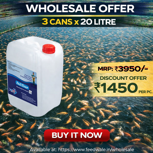 3 Cans FeedWale Soil Clear Liquid Probiotics (20 Litre x 3 Cans = 60 Litres)